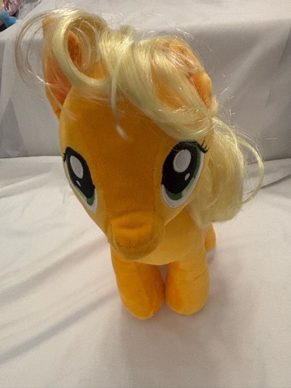 SoldBuild A Bear Applejack My Little Pony Plush 2014 FIM Near Mint Display